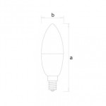 PELSAN E 14-4 WAT LED BULİ AMPUL